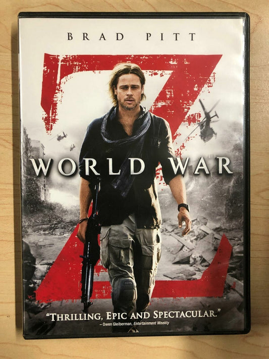 World War Z (DVD, 2013) - K0218