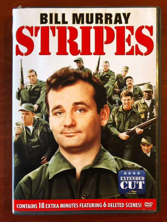Stripes (DVD, 1981, Extended Cut) - J1231