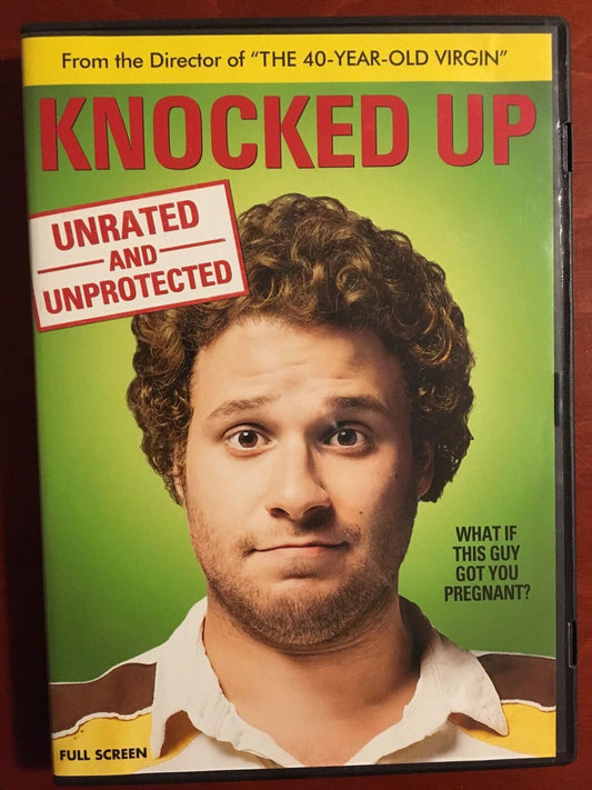 Knocked Up (DVD, 2007, Unrated and Unprotected, Full Frame) - K0107