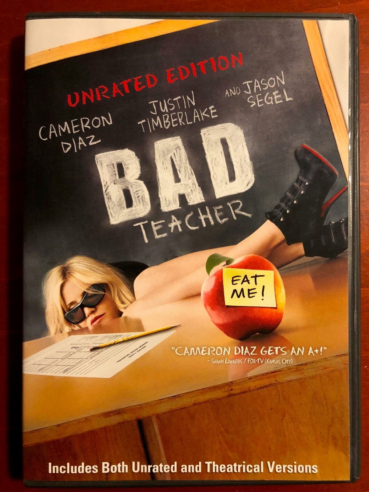 Bad Teacher (DVD, 2011) - J1022