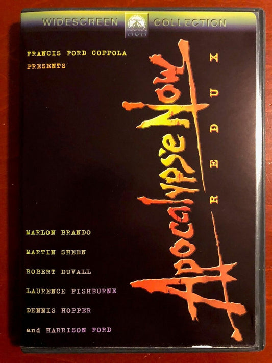 Apocalypse Now Redux (DVD, 1979, Widescreen) - J1105