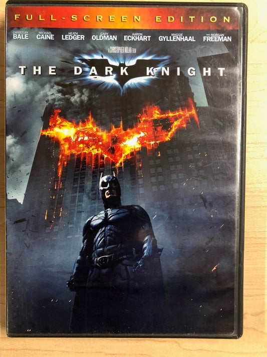 The Dark Knight (DVD, 2008, Full Frame) - K0218