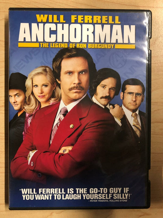 Anchorman - The Legend of Ron Burgundy (DVD, 2004) - K5