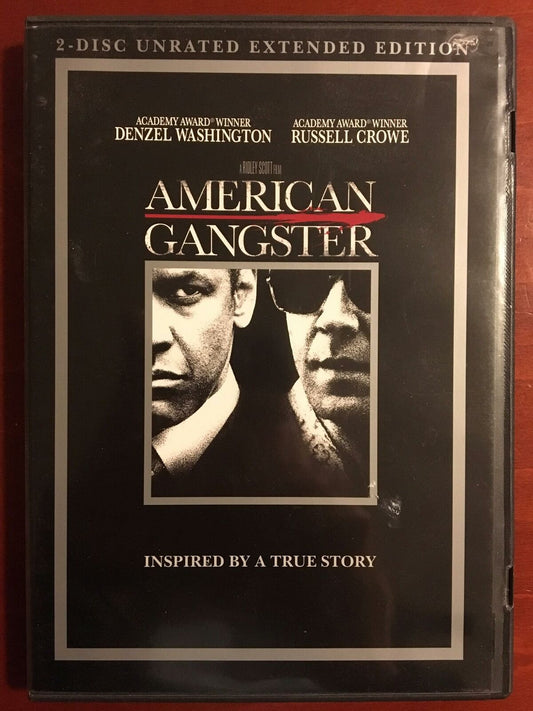 American Gangster (DVD, 2007, 2-Disc, unrated) - G0906