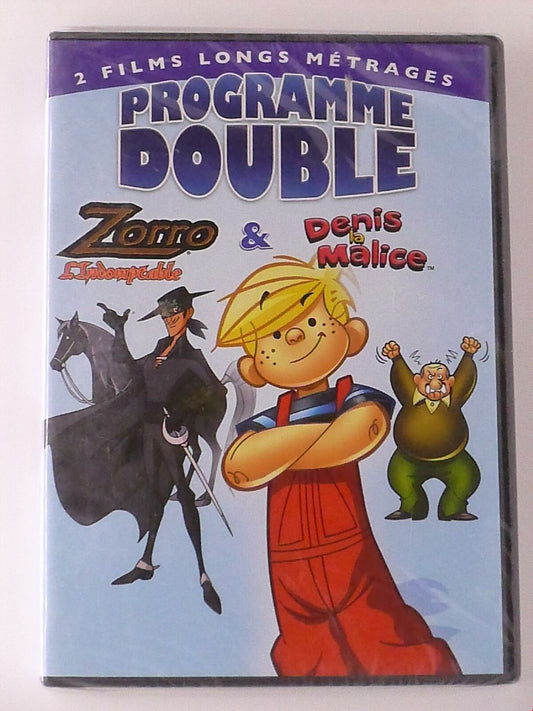 Zorro LIndomptable - Denis la Malice (DVD, double feature) - J0205