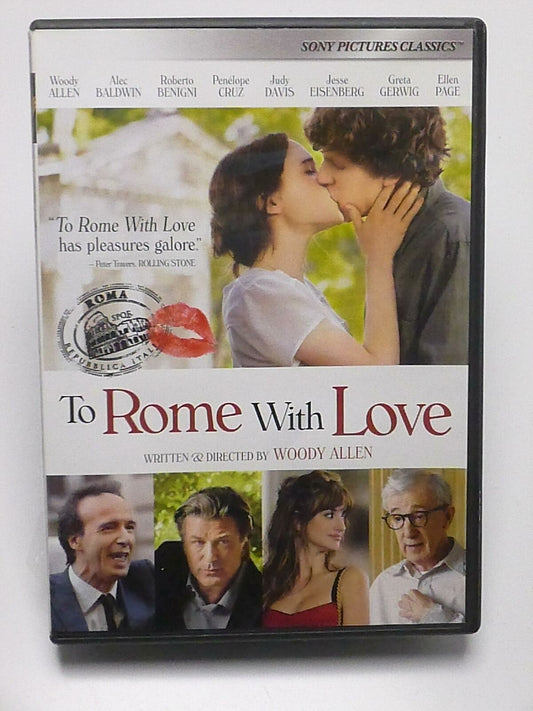 To Rome with Love (DVD, 2012) - G1122