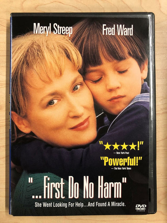 First Do No Harm (DVD, 1997) - H0828