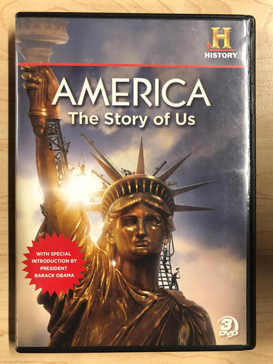 America The Story of Us (DVD, History Channel, 2010) - J1022