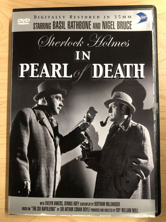 Sherlock Holmes in Pearl of Death (DVD, 1944) - G0823