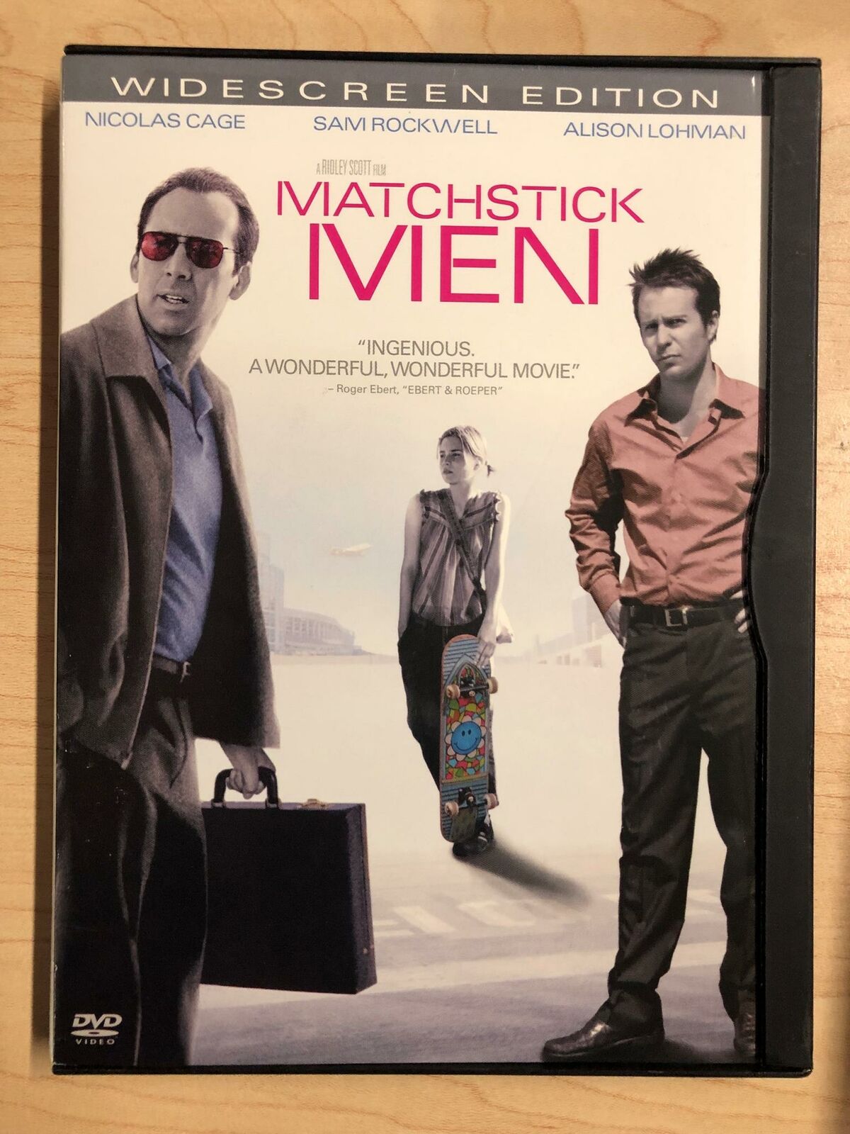 Matchstick Men (DVD, Widescreen, 2003) - K7