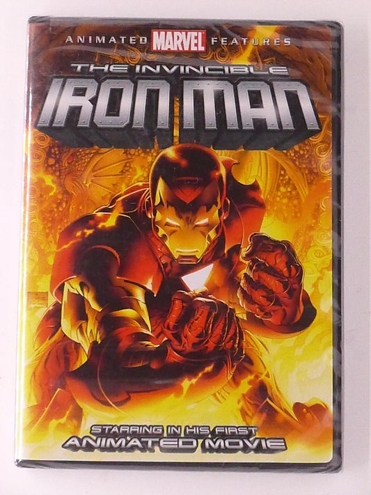 The Invincible Iron Man (DVD, Animated Marvel, 2007) - NEW24