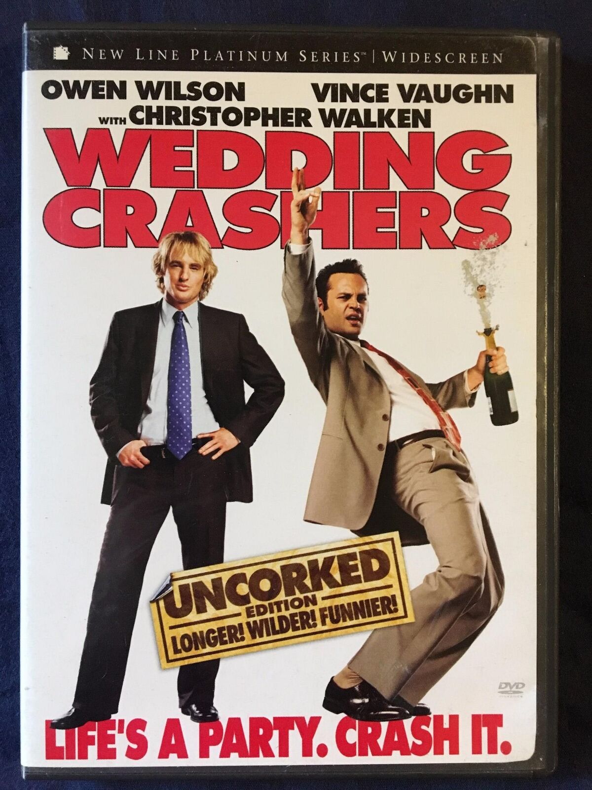 Wedding Crashers (DVD, 2005, Widescreen Unrated) - K0218