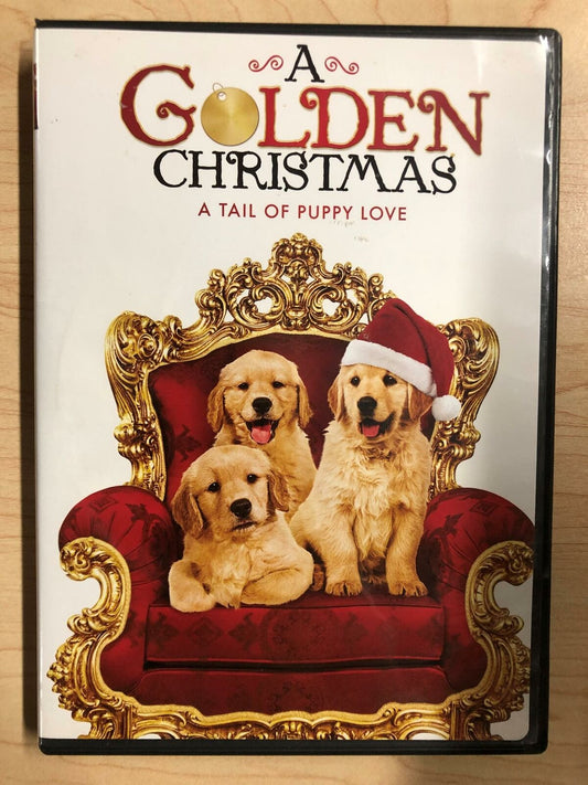 A Golden Christmas A Tail of Puppy Love (DVD, 2009) - I0911