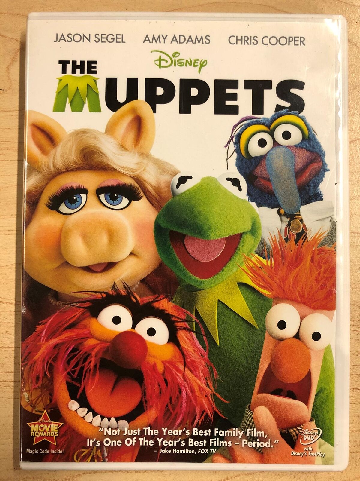 The Muppets (DVD, 2011, Disney) - K0303