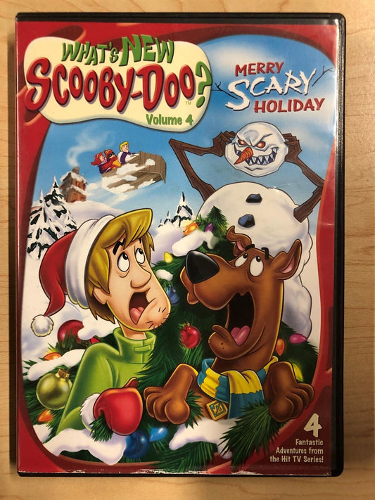 Whats New Scooby-Doo - Merry Scary Holiday Vol. 4 (DVD, Christmas, 4 ep - I0911