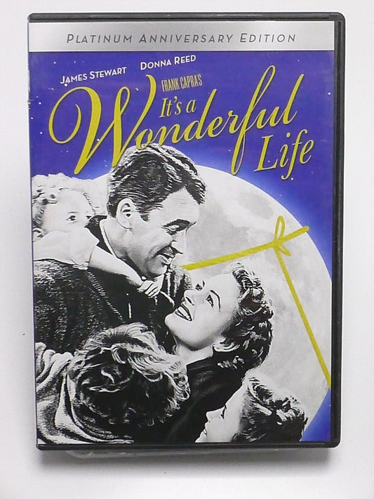 Its a Wonderful Life (DVD, Platinum Anniversary Ed., 1946, Christmas) - J1022