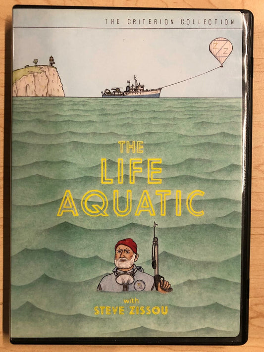 The Life Aquatic with Steve Zissou (DVD, 2004, Criterion Collection) - K0218