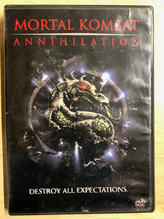 Mortal Kombat Annihilation (DVD, 1997) - J1022