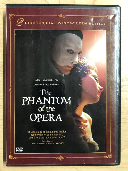 The Phantom of the Opera (DVD, Widescreen, 2004) - K0428