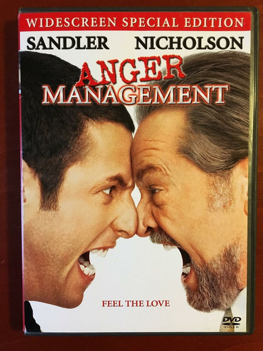 Anger Management (DVD, 2003, Widescreen Special Edition) - G0726