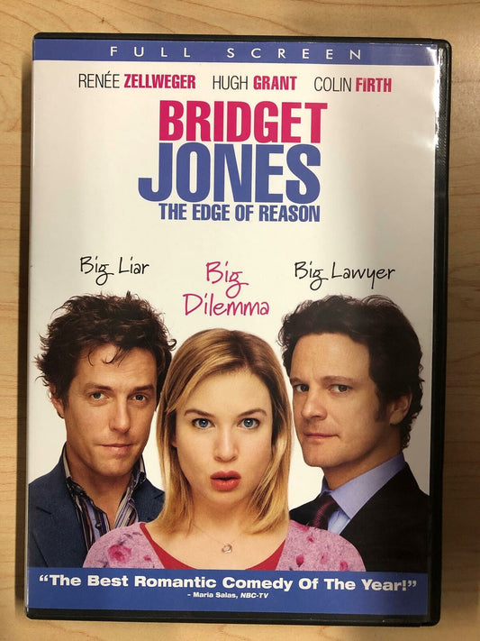 Bridget Jones - The Edge of Reason (DVD, 2004, Full Frame) - J1105