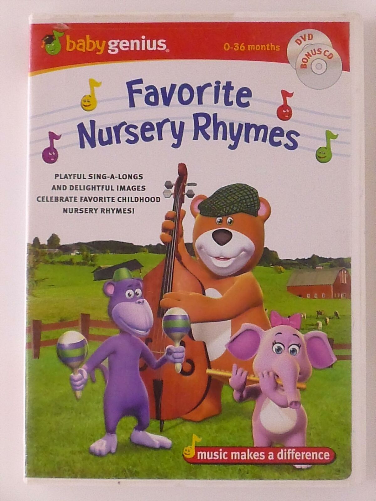 Baby Genius - Favorite Nursery Rhymes (DVD) - G1122