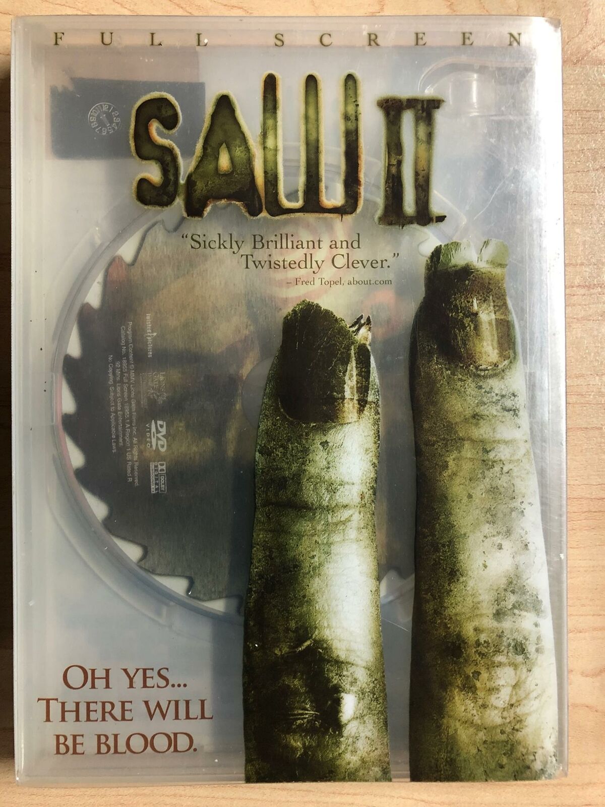 Saw II (DVD, Widescreen, 2005) - K6