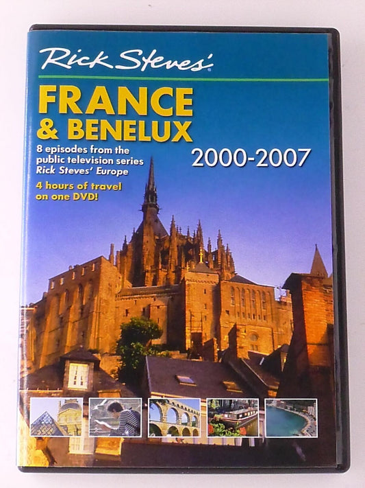 Rick Steves - France and Benelux 2000-2007 (DVD, 8 episodes) - J0806