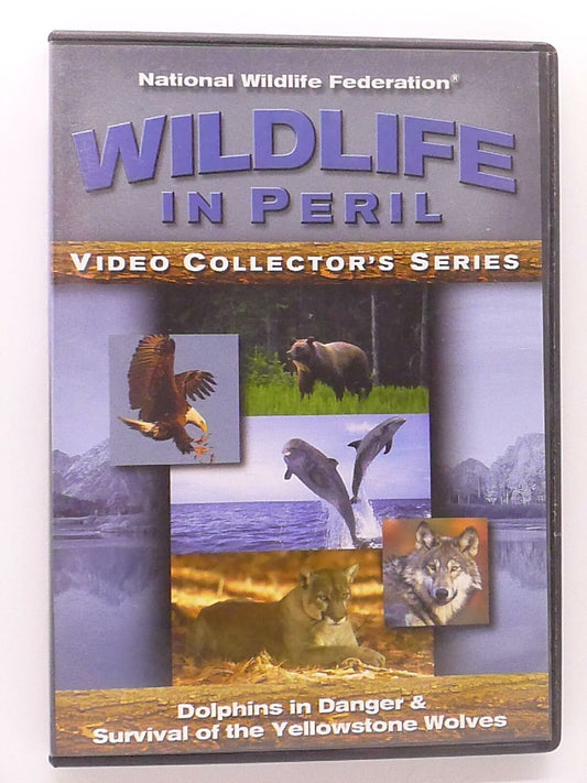 Wildlife in Peril - Dolphins in Danger, ..Yellowstone Wolves (DVD) - G1122