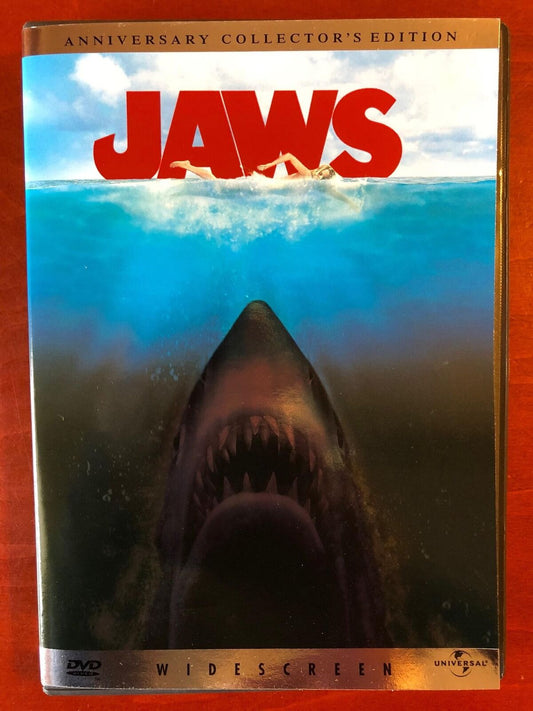 Jaws (DVD, 1975, Widescreen, Anniversary Collectors Edition) - J1022
