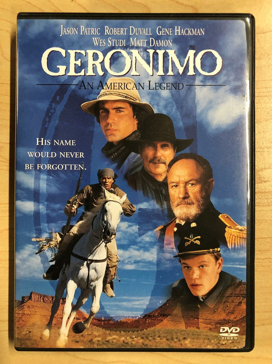 Geronimo - An American Legend (DVD, 1993) - J0409