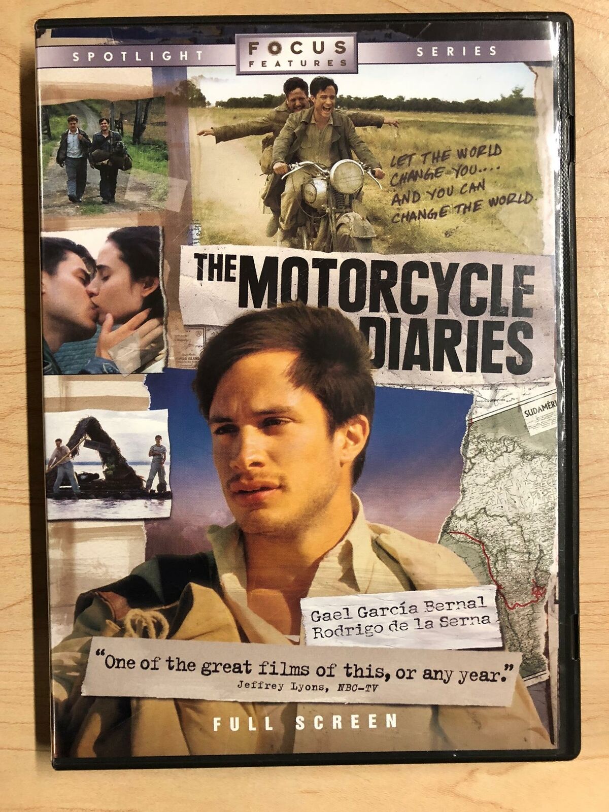The Motorcycle Diaries (DVD, 2004, Full Frame) - K0107