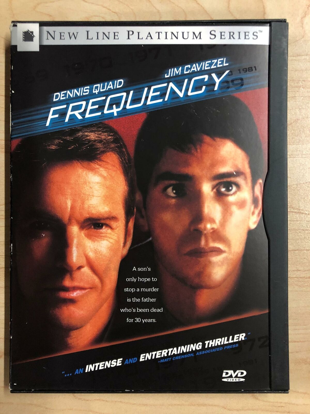 Frequency (DVD, 2000, New Line Platinum Series) - K10