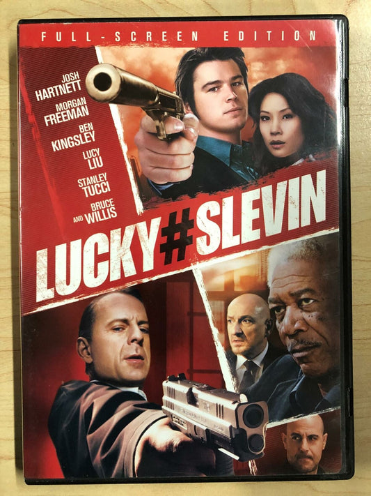 Lucky Number Slevin (DVD, 2006, Full Frame Edition) - G0531