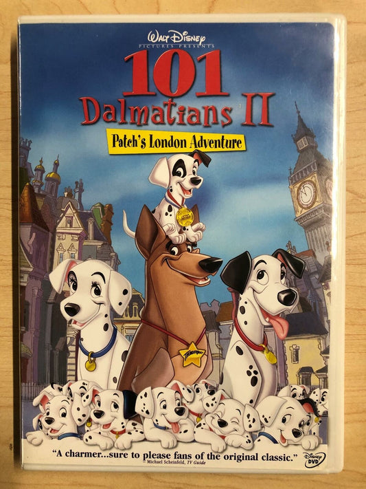 101 Dalmatians 2 Patchs London Adventure (DVD, 2002, Disney) - K0107