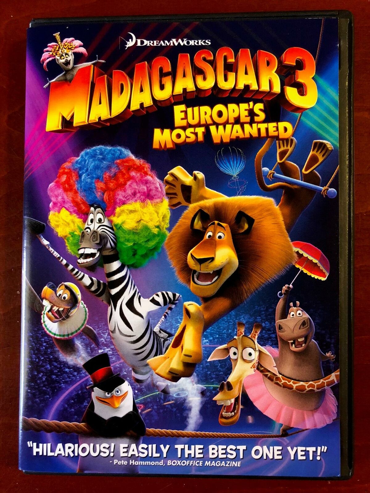 Madagascar 3 - Europes Most Wanted (DVD, 2012) - K10
