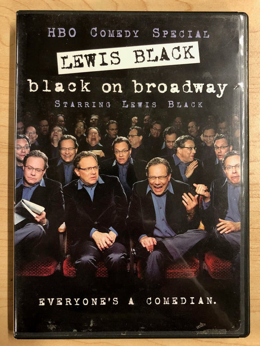 Lewis Black - Black on Broadway (DVD, 2004) - K0107