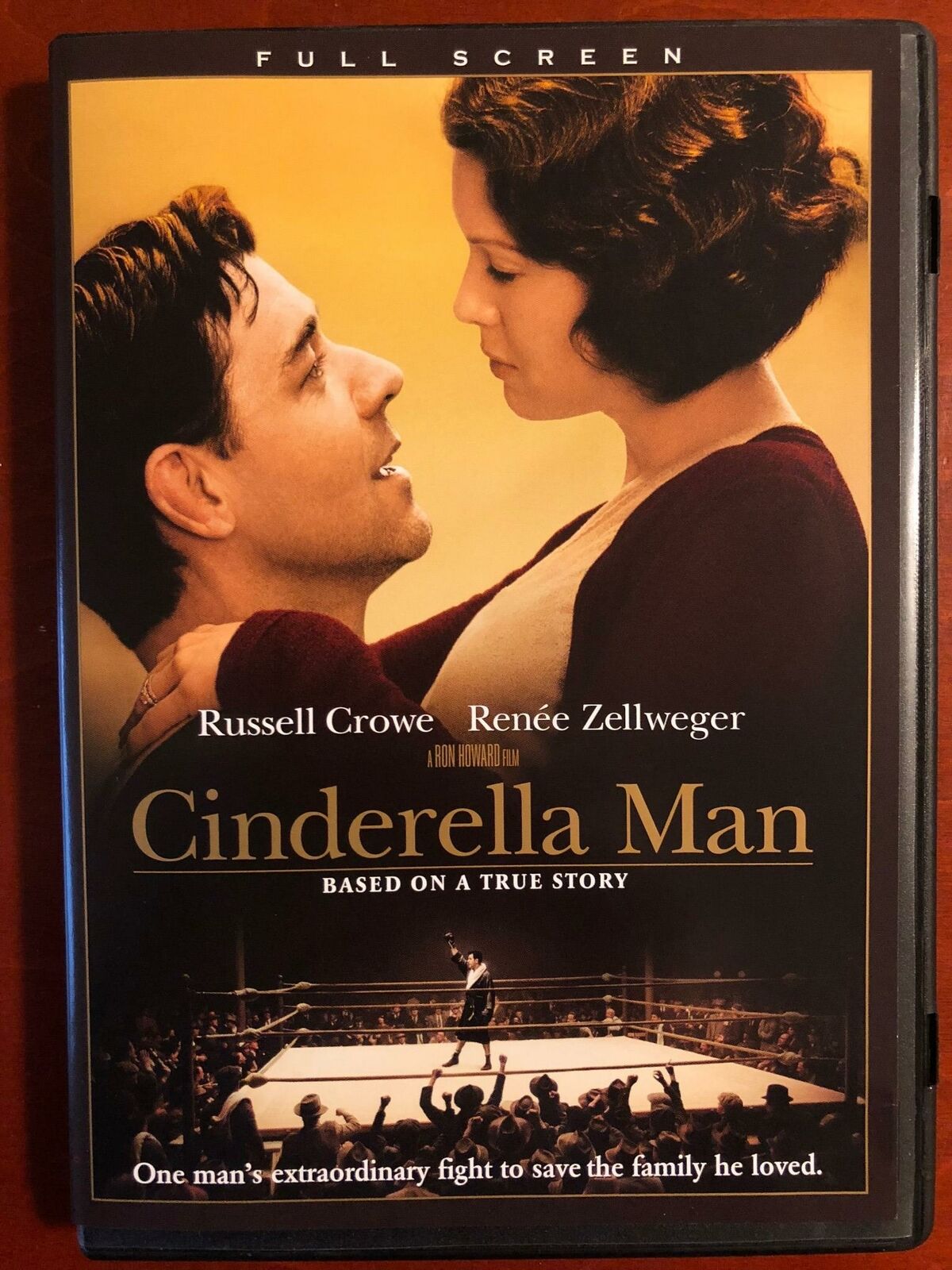 Cinderella Man (DVD, 2005, Full Frame) - H1226