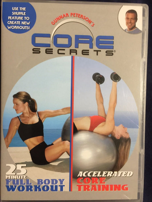 Core Secrets 25 Min Full Body Workout, Accelerated Core Training (DVD) - J0205