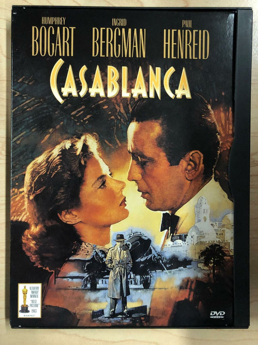 Casablanca (DVD, 1943, Humphrey Bogart) - J1105
