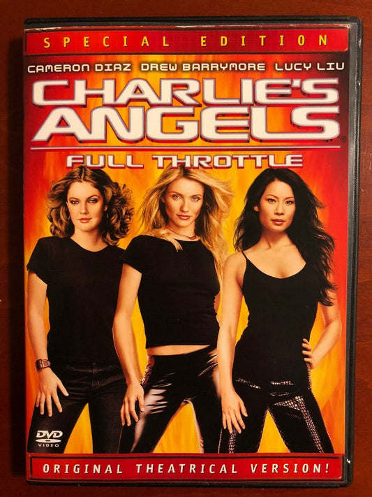 Charlies Angels - Full Throttle (DVD, 2003, Special Edition) - K0107