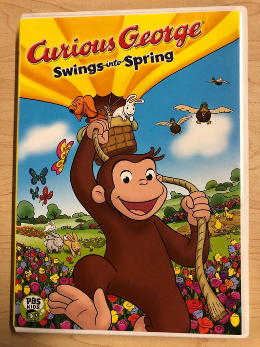 Curious George Swings into Spring (DVD, 2013) - J0409