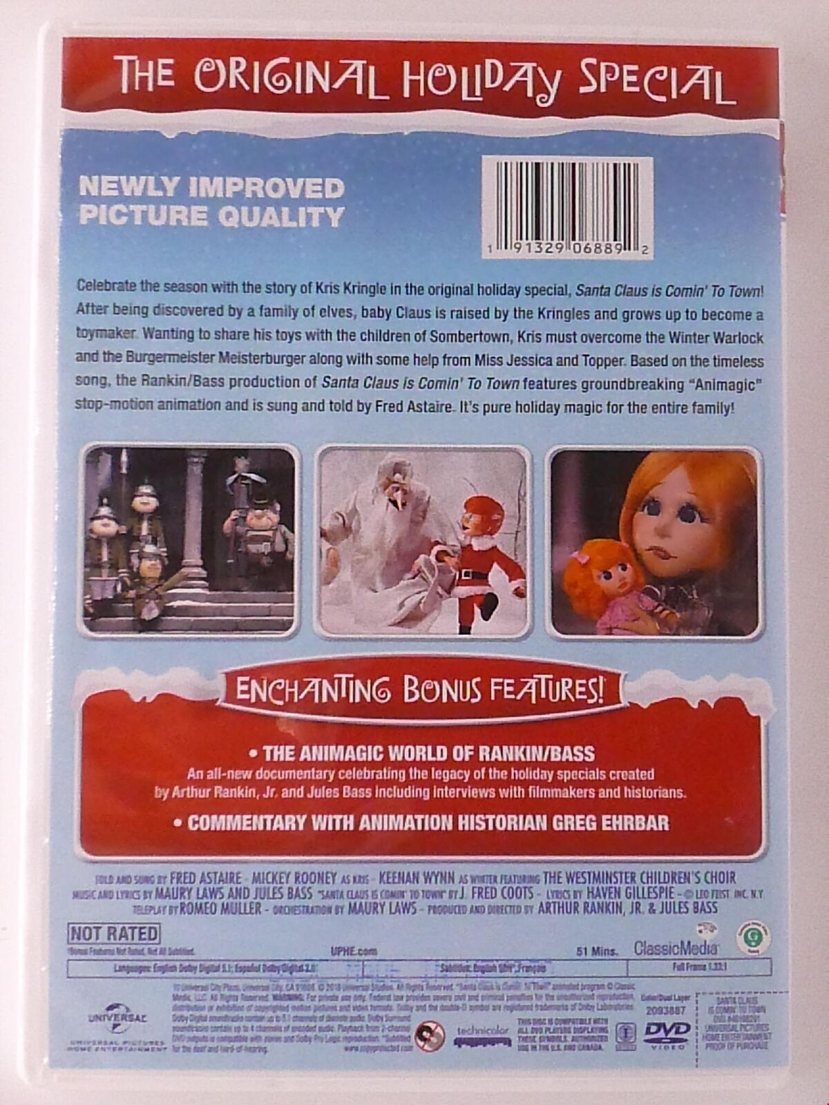 Santa Claus Is Comin To Town DVD Deluxe Edition 1970 I0911 DVDs4Me   57 78e2aeb7 C2e7 4613 A871 D0a60f4e1da2 