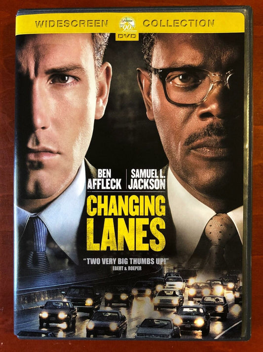 Changing Lanes (DVD, 2002, widescreen) - J1231