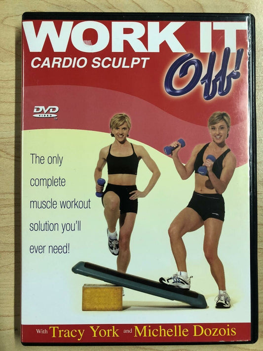 Work it Off Cardio Sculpt Tracy York - Michelle Dozois (DVD, exercise) - J0205