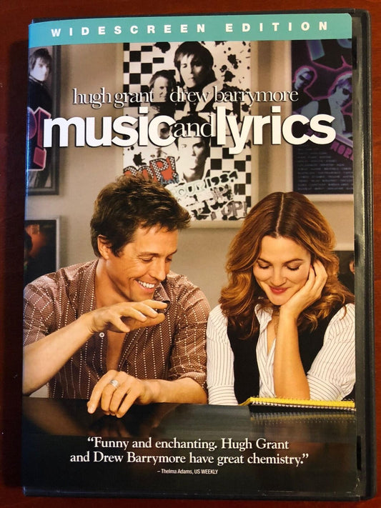 Music and Lyrics (DVD, 2007, Widescreen) - J1231