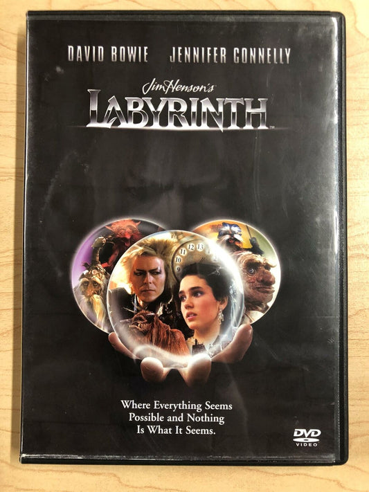 Labyrinth (DVD, 1986, Jim Henson) - K0428