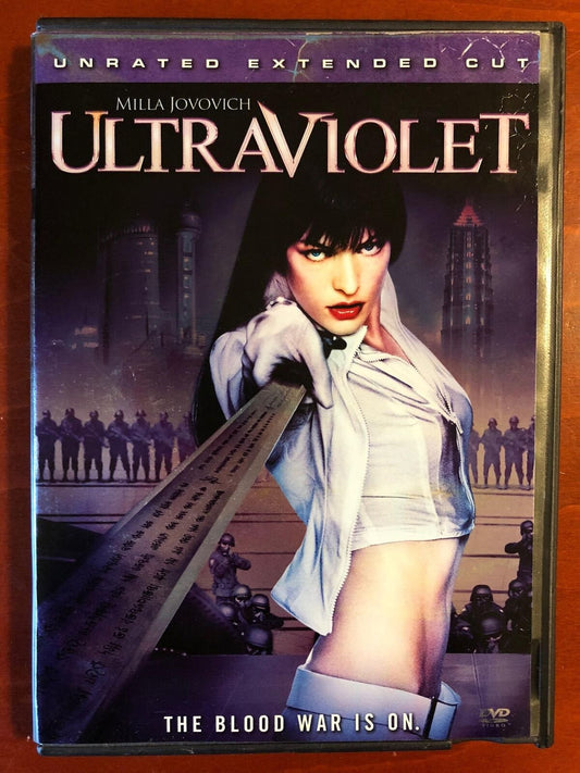 Ultraviolet (DVD, Unrated Extended Cut, 2006) - K0218
