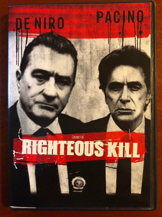 Righteous Kill (DVD, 2008) - K0218