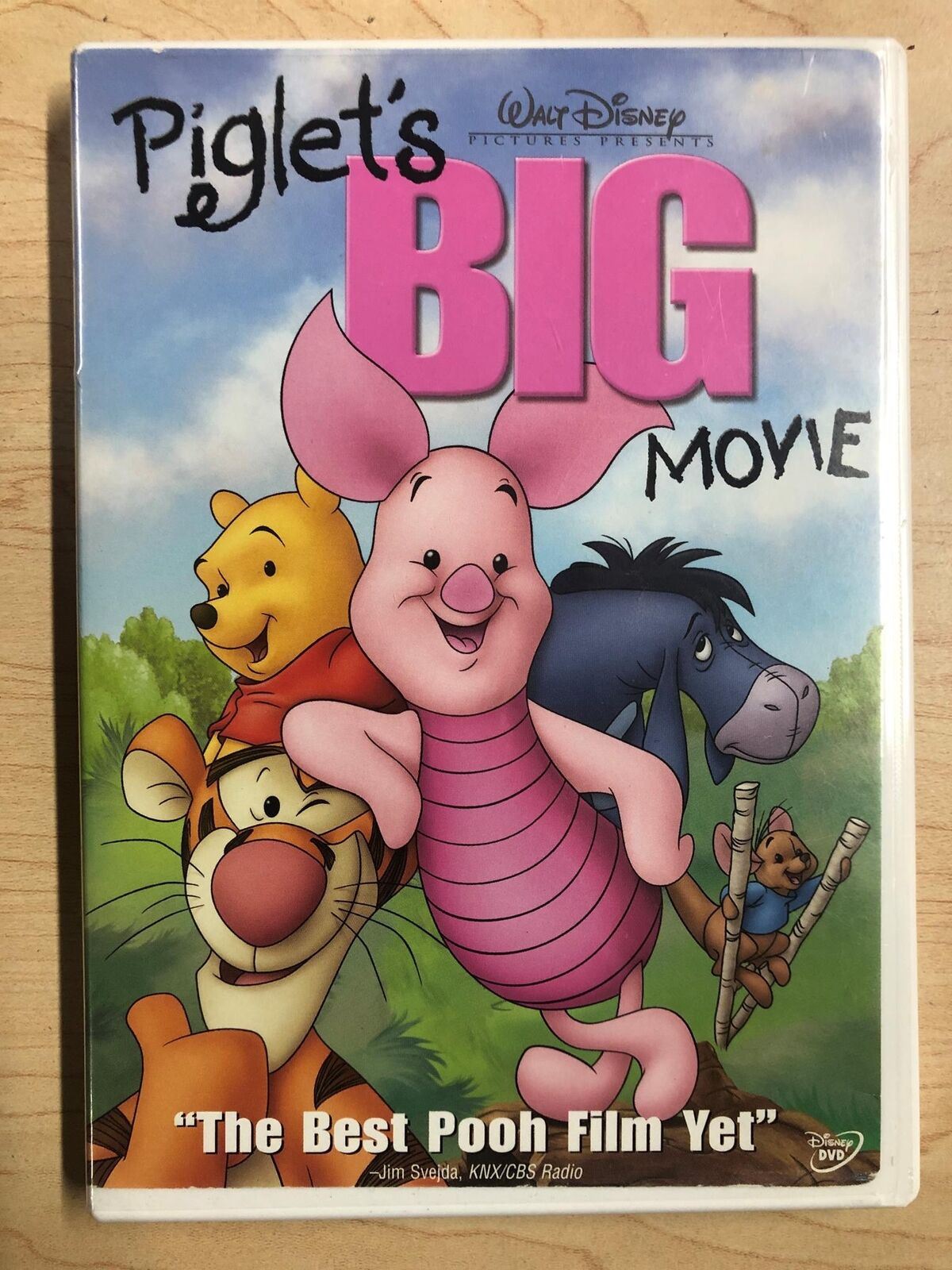 Piglets Big Movie (DVD, 2003, Disney) - K0428